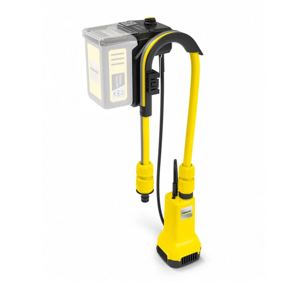 Akku-Regenfasspumpe 'BP 2.000-18 Barrel' 80 W 2000 l/h ohne Akku und Ladegerät