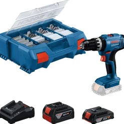Akku-Schlagbohrschrauber 'GSB 18V-25 Professional' 18 V mit 2 x 18 V Akkus und Ladegerät