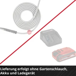 Akku-Schlauchtrommel 'GE-HR 18/30 WH Li-Solo' ohne Akku, Ladegerät und Gartenschlauch