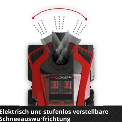 Akku-Schneefräse 'Professional GP-ST 36/53 Li E BL-Solo' ohne Akku und Ladegerät