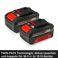 Akku-Starter-Set 'Power X-Change' Ladegerät und Akku 18 V, 4,0 Ah