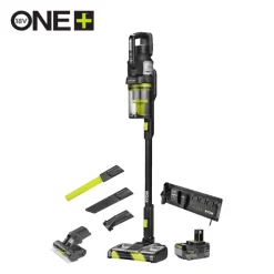 Akku-Staubsauger 'One+ Brushless RASV18BL1X40G' 18 V mit 4,0 Ah Akku und Wandhalterung