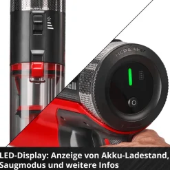 Akku-Stielstaubsauger 'TE-SV 18/270 Li BL-Solo' 18 V ohne Akku und Ladegerät