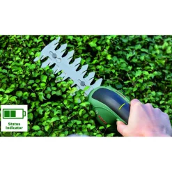 Akku-Strauch- und Grasscheren-Set 'Easy Shear' 3,6 V mit integriertem Akku und Ladekabel