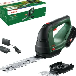 Akku-Strauch- und Grasscheren-Set 'AdvancedShear 18V-10' mit Akku und Ladekabel