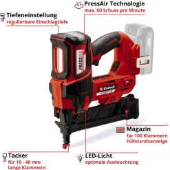 Akku-Tacker 'Fixetto 18/40 S' Professional 18 V ohne Akku Power X-Change