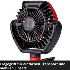 Akku-Ventilator 'GC-CF 18/110 Li-Solo' ohne Akku und Ladegerät