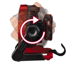 Akku-Ventilator 'GE-CF 18/2200 Li' ohne Akku und Ladegerät