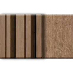 Akustikpaneel 3D 'Amalfi' Eiche 2400 x 561 x 25 mm