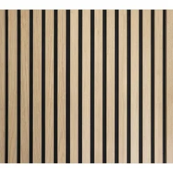 Akustik-Paneele Eiche natur 1190 x 561 x 19 mm