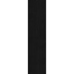 Akustik-Paneel schwarz matt 2400 x 561 x 19 mm