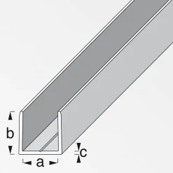 Alfer® clampline U-Profil 0,6 x 200 cm