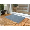 Allwettermatte grau 60 x 40 cm