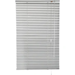 Alu-Jalousie silber 140 x 140 cm