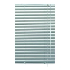 Alu-Jalousie silberfarben 60 x 140 cm