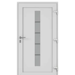 Alu-Kunststoffhaustür 'Calgary' 1000 x 2000 mm DIN R