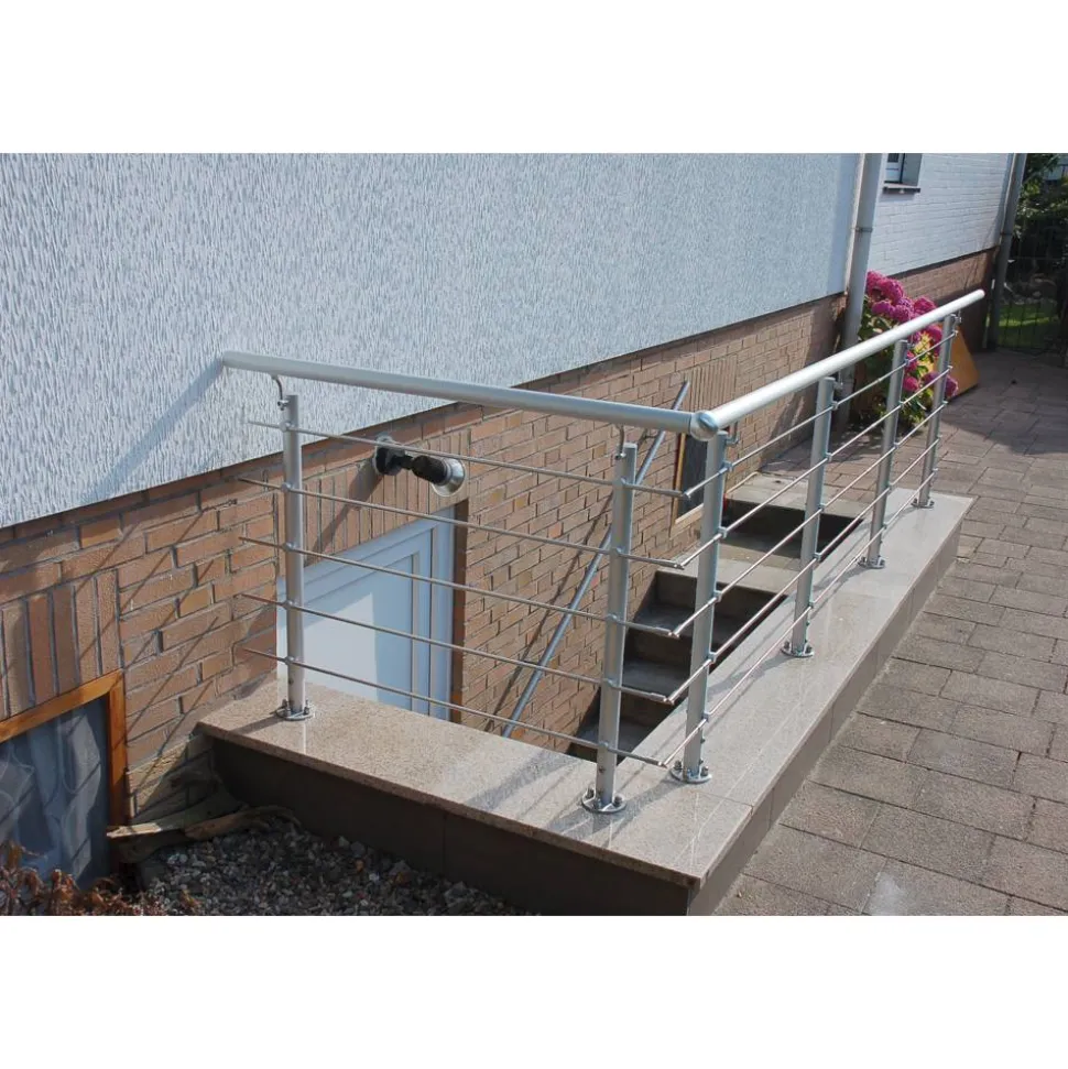 Aluminiumgeländer-Set AB6 1,5 m