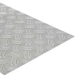 Alu-Riffelblech 100 x 30 cm