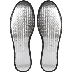 Alu-Schuheinlegesohle braun, silber 38/39