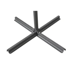 Ampelschirm 'Korfu' anthrazit Ø 300 cm