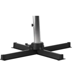 Ampelschirm 'Kreta' anthrazit Ø 346 cm