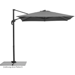 Ampelschirm 'Rhodos Junior' drehbar/neigbar 230 x 230 cm