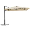 Ampelschirm 'Rhodos Smart' drehbar/neigbar 300 x 300 cm