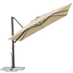 Ampelschirm 'Rhodos Smart' drehbar/neigbar 300 x 300 cm