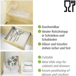 Anti-Rutsch-Matte transparent 50 x 150 cm
