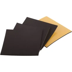 Antirutsch-Pad selbstklebend schwarz 100 x 100 mm