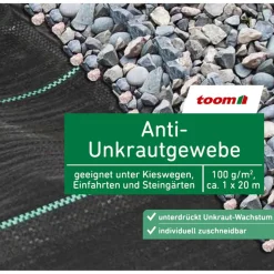Anti-Unkrautgewebe 100 g/m² 100 x 2000 cm