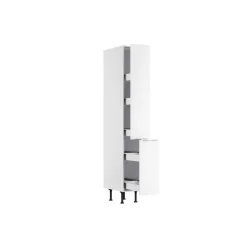 Apothekerschrank 'Optikomfort Arvid986' weiß 30 x 211,8 x 58,4 cm