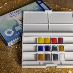 Aquarellfarben-Set 'Fine' 12 halbe Näpfe