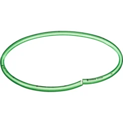 Aquaristikschlauch grün Ø 10 mm, 1 m
