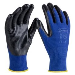 Arbeitshandschuh 'Pro Liquid Grip' blau/schwarz Größe 10/XL