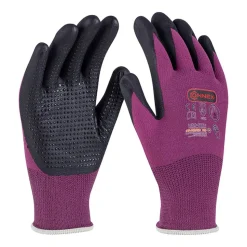 Arbeitshandschuh 'Economic Comfort Touch' rot/schwarz Größe 6