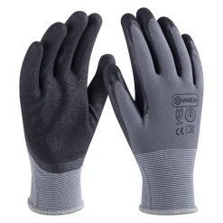 Arbeitshandschuh 'Economic Flex' grau/schwarz Größe 9/L