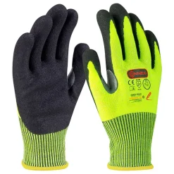 Arbeitshandschuh 'Outdoor Cut C Plus' gelb/schwarz Größe 10/XL