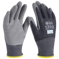 Arbeitshandschuh 'Recycled Thermo' schwarz/weiß/grau Größe 10/XL
