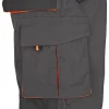 Arbeitshose grau/orange Gr. 52