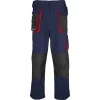 Arbeitshose marineblau/rot Gr. 56