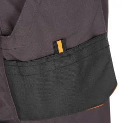 Arbeitslatzhose grau/orange Gr. 52