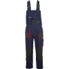 Arbeitslatzhose marineblau/rot Gr. 48