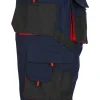 Arbeitslatzhose marineblau/rot Gr. 54