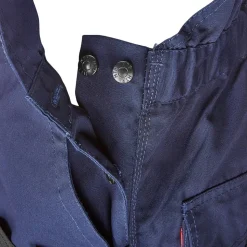Arbeitslatzhose marineblau/rot Gr. 50
