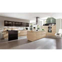 Arbeitsplatte 'Eiche Sanremo' braungrau 4100 x 635 x 38 mm