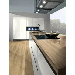 Arbeitsplatte 'Eiche Sanremo' braungrau 4100 x 635 x 38 mm