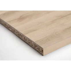Arbeitsplatte 'Native Oak Light' hellbraun 4100 x 635 x 38 mm