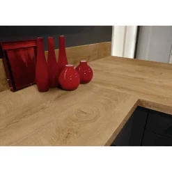 Arbeitsplatte 'WOODline Natural K5414' braun 4100 x 600 x 38 mm