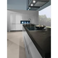 Arbeitsplatte 'APL2Go' Beton Terragrau 1800 x 620 x 28 mm